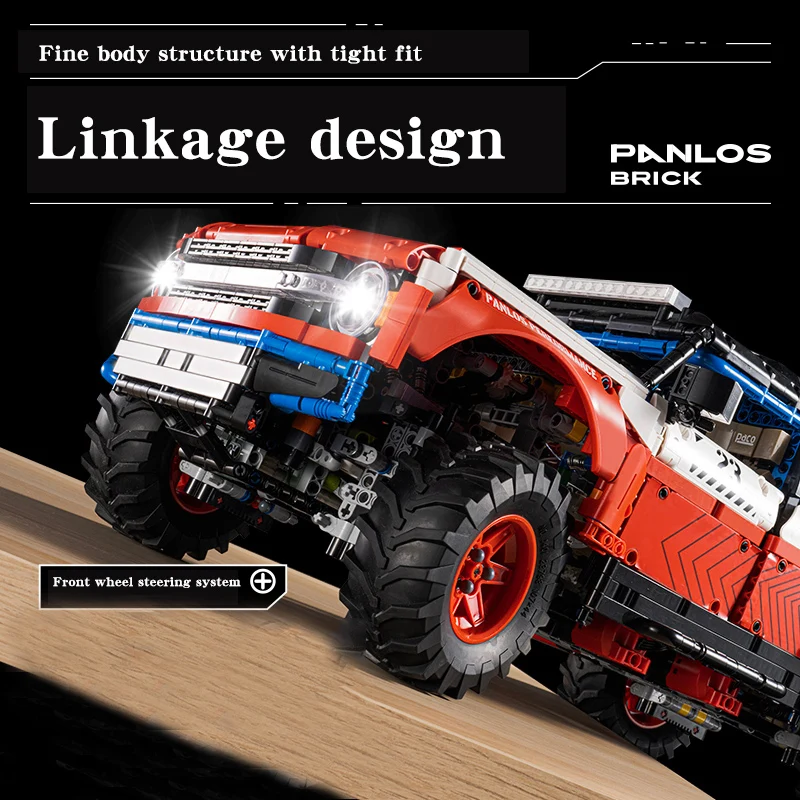 2920PCS Technical 1:8 Ford Bronco Off Road Car Building Blocks MOC Construction Bricks Vehicle Toys Gift For Adult Kids With Box