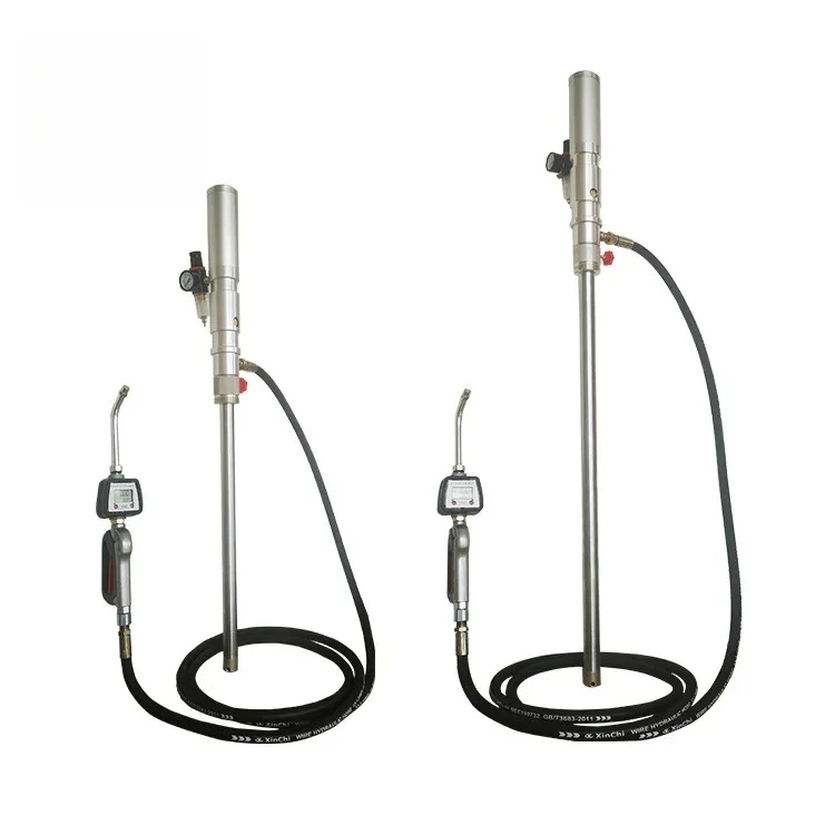 1000L Air Operated Mobile Lubrication Drum Dispensing Pneumaitc Oil Pump Kit 6