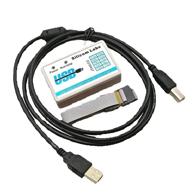 Xinhualong USB Emulator Burner, C8051F Emulator, U-EC6, JTAG, C2