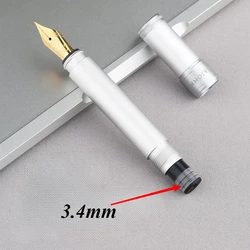 Moonman Majohn Aluminum Alloy Portable Mini Fountain Pen Fine EF F 0.38MM 0.5MM for Adult Students School Office Calligraphy Pen