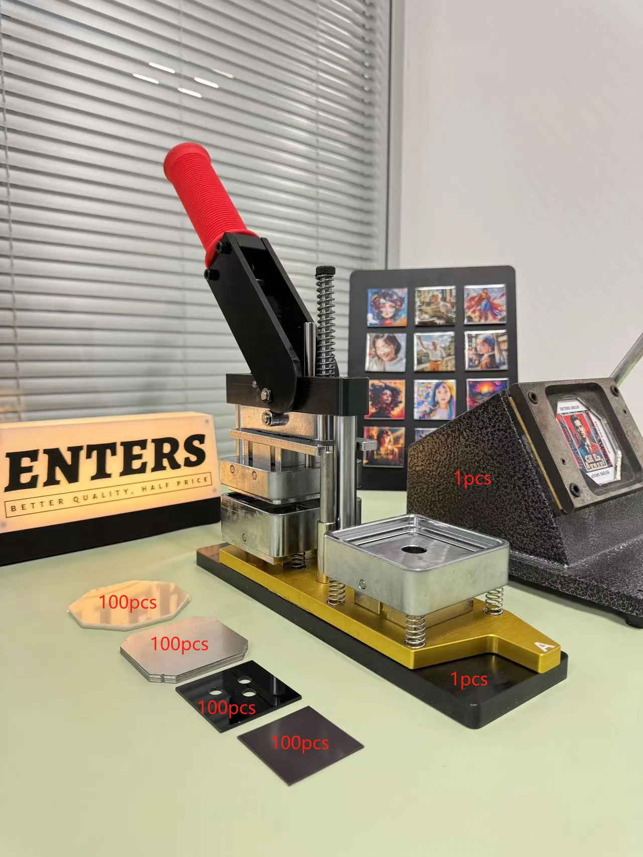 

Square Magnet Maker Machine for Making Refrigerator Magnets