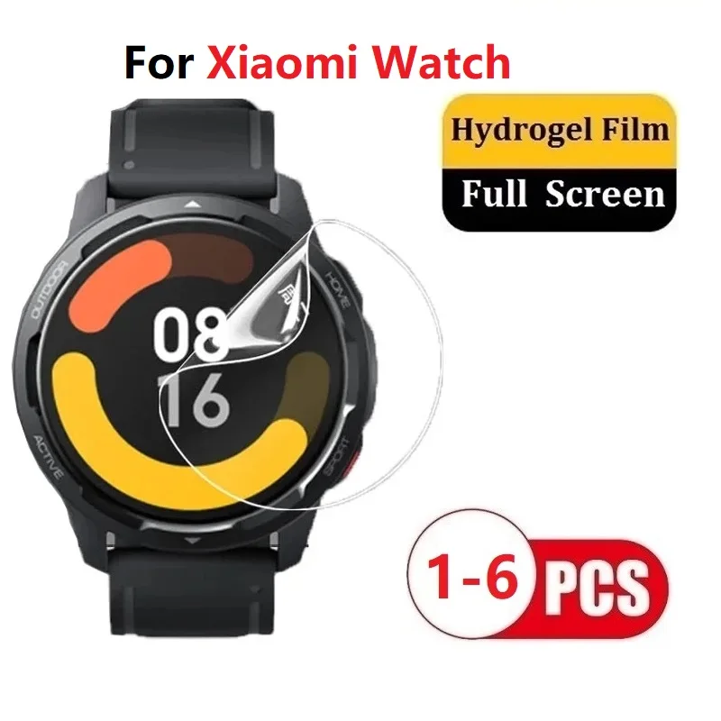 

Soft Screen Protector For Xiaomi Mi Watch S1 Active Pro S3 S2 42MM 46MM Watch Hydrogel Film For Mi Watch Color 2 Not Glass Foil