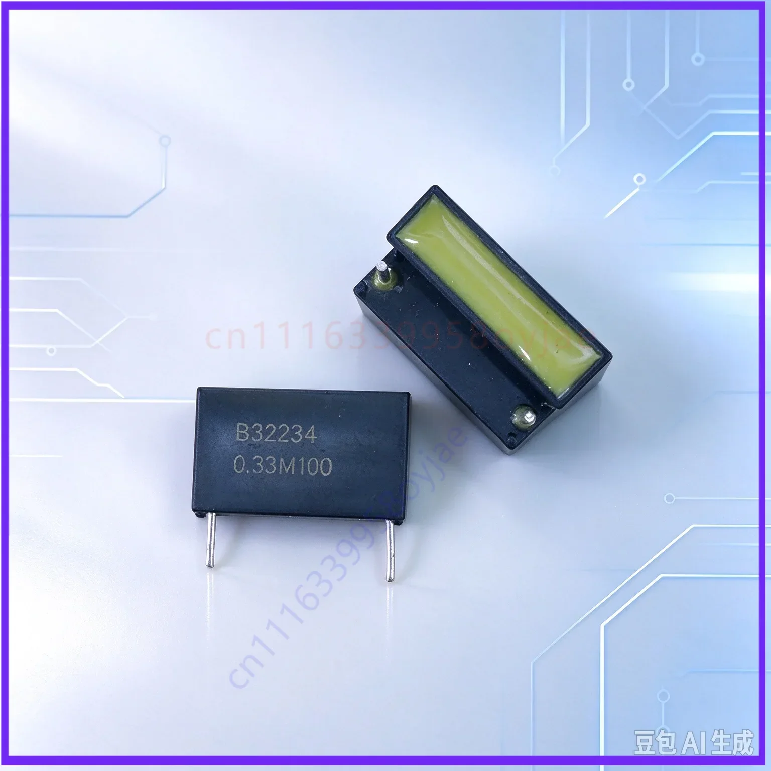 Gathered for Siemens B32234 0.33uF 100V Film Capacitor  100pcs