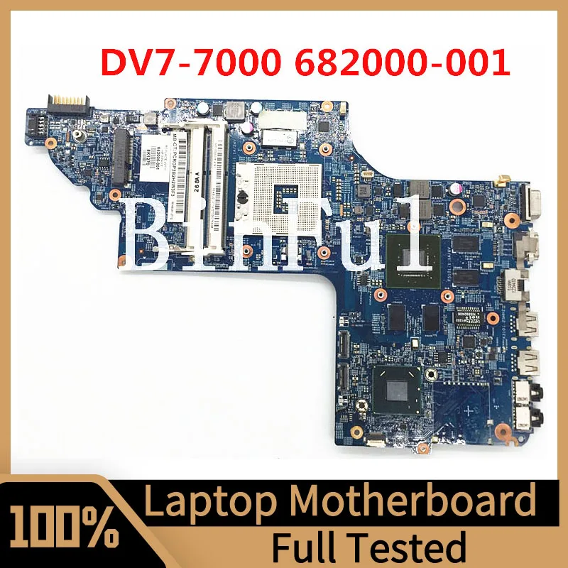 

682000-001 682000-501 682000-601 Mainboard For HP DV7 DV7-7000 Laptop Motherboard 48.4ST10.031 GT630M 1GB DDR3 100% Full Tested