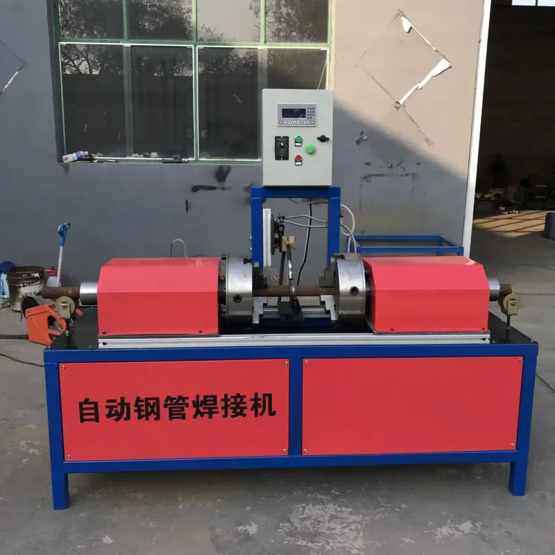 Steel Pipe Butt Welding Metal Pipe Welding Equipment Construction Scaffolding Pipe Welding Machine