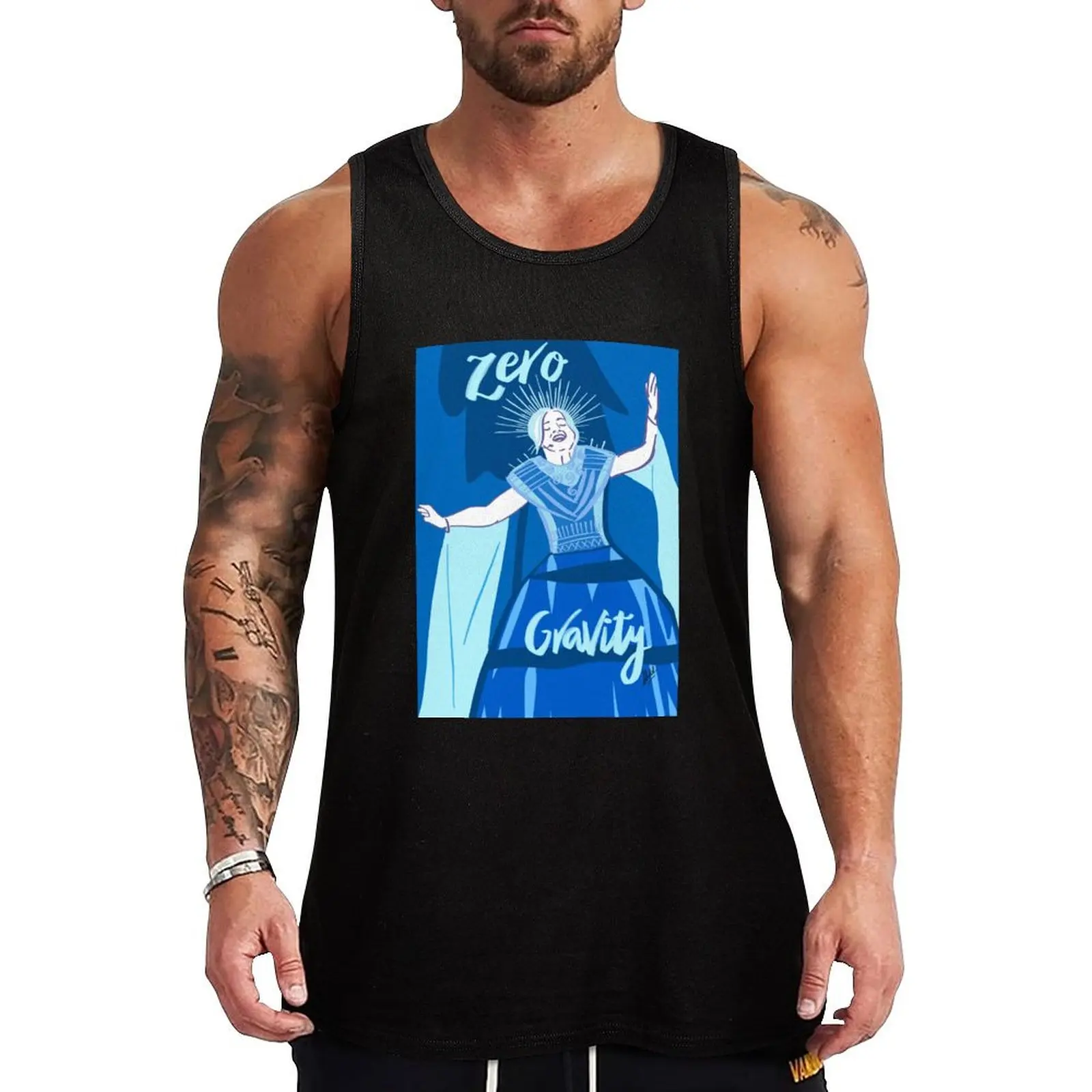 KMH Zero Gravity Tank Top plain t-shirt Men's t-shirt Man sleeveless shirt summer 2025