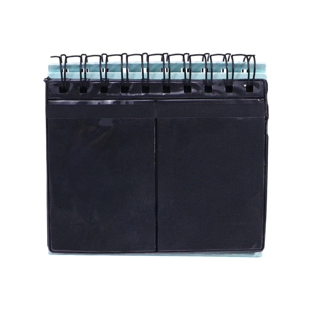 

Desk Calendar Style Photo Album Black Double-Sided High Capacity Memory Album for Wedding Travel Gifts Desktop Decoration