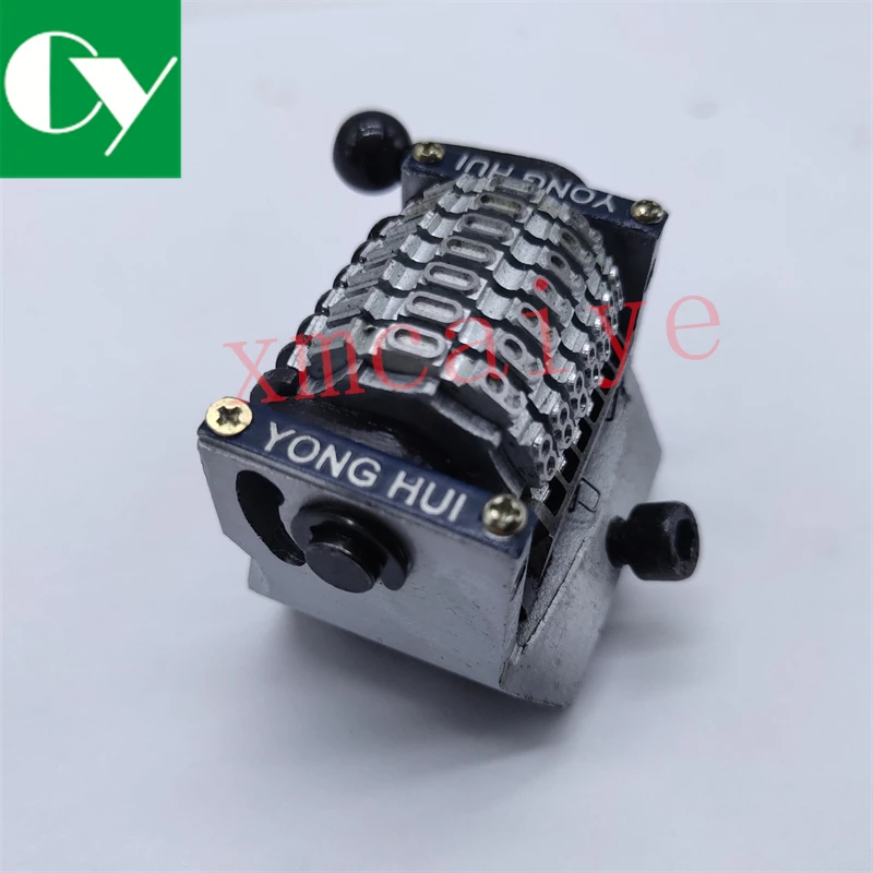 No Spring 7-Digit Vertical Backward Numbering Machine For GTO Press Spare Parts