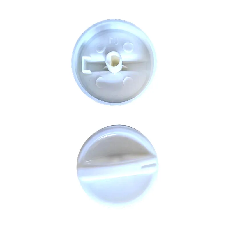 أجزاء فرن الميكروويف المقابض البلاستيكية ، D ثقب مركزي ، 46.5 مللي متر ، 6 مللي متر