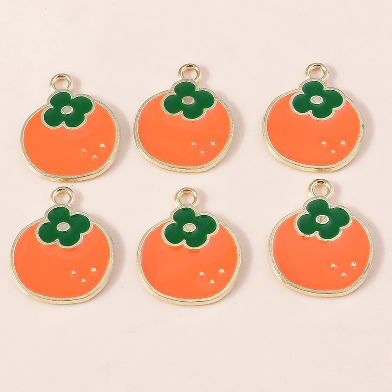 20 Stück Niedliche Gemischte Frucht-Anhänger Emaille Erdbeer-Trauben-Kirsch-Charms für Schmuckherstellung Halsketten Ohrringe DIY Basteln Geschenk – Detail 18