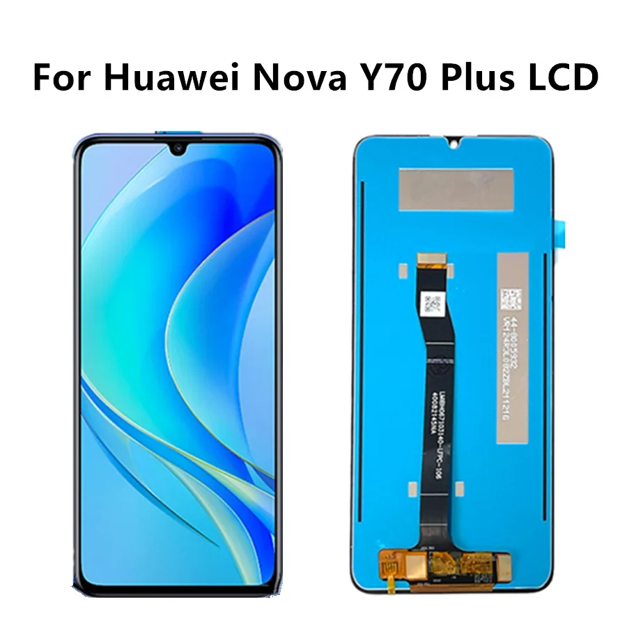 

6,75 ''для Huawei Nova Y70 Plus / Y70 MGA-LX9 ЖК-дисплей сенсорный экран дигитайзер панель в сборе с рамкой