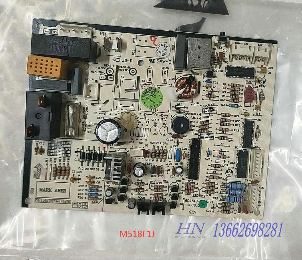 New Gree air conditioning control board motherboard 30035563 M518F1J M518F3J 30135488 GRJ518-A