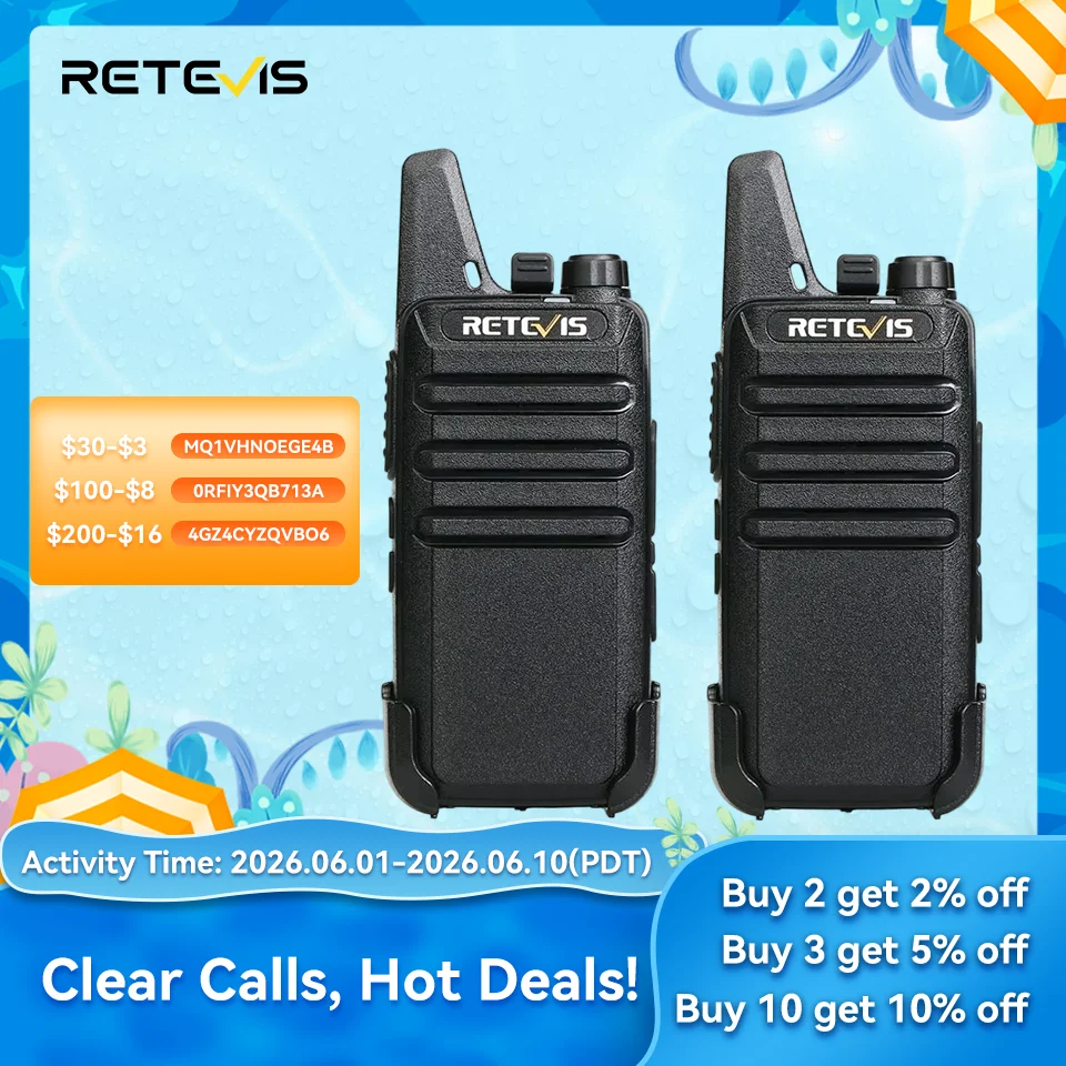 retevis-rt622-mini-walkie-talkie-pmr446-portable-two-way-radio-ptt-walkie-talkies-communication-radio-for-restaurant-hotel