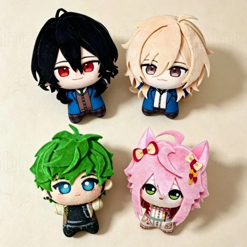 Ensemble Stars 10cm Plush Pendant Sakuma Rei Hakaze Kaoru Kagehira Mika Himemiya Tori Cute Stuffed Doll ES Game Collectible Gift