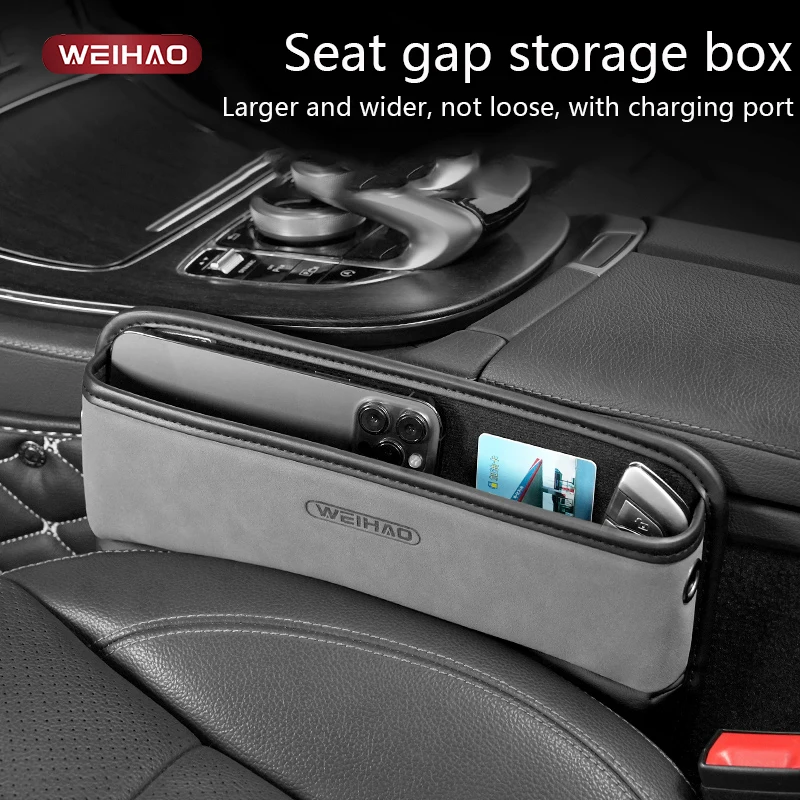 High Quality Car Seat Gap Box Car Interior Accessories Car Storage Box Universal e46 e90 e60 f10 f30 e39 e36 Popular Items