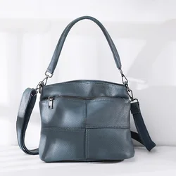 Women's Handbag Soft Leather High Quality Ladies' Genuine Leather Shoulder Crossbody Hobo Bag, Luxury Commuting Underarm Bag