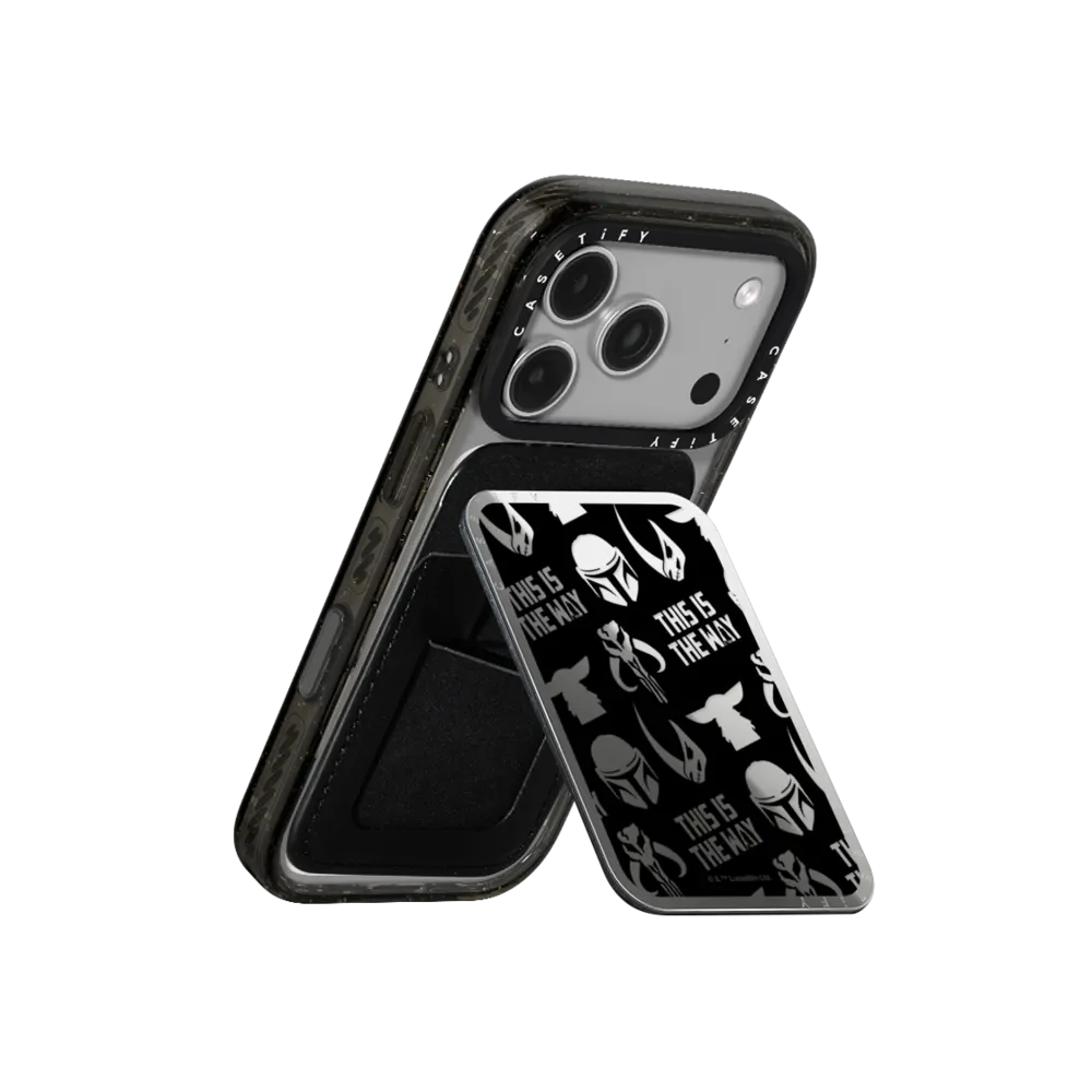 CASETiFY The Mandalorian™ and Grogu Series Magnetic Phone Holder Card Pack for iPhone17 16 15 14 13 12 11 for Samsung S25 S26 view 3