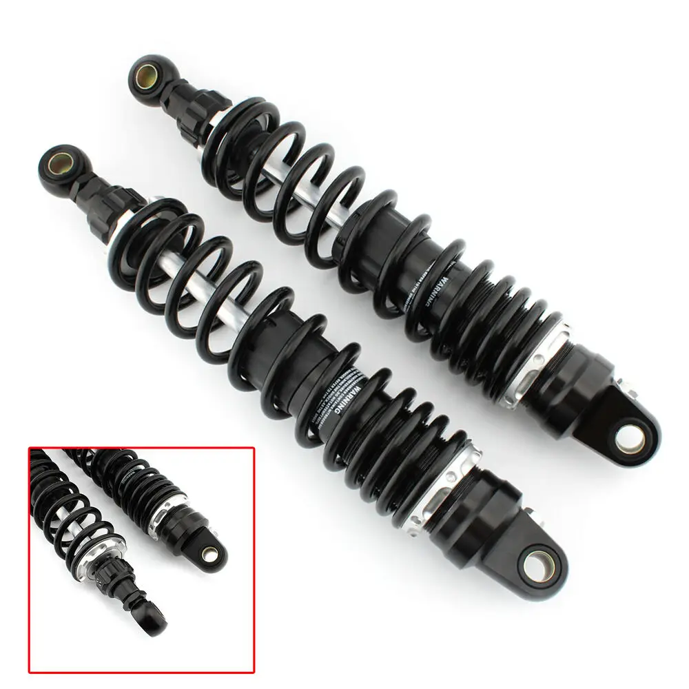 2Pcs 360MM Round Motorcycle Spring Rear Shock Absorber Suspension Kit For Honda GB350 CB350S NC59 Monkey 125 Motocross Accessory