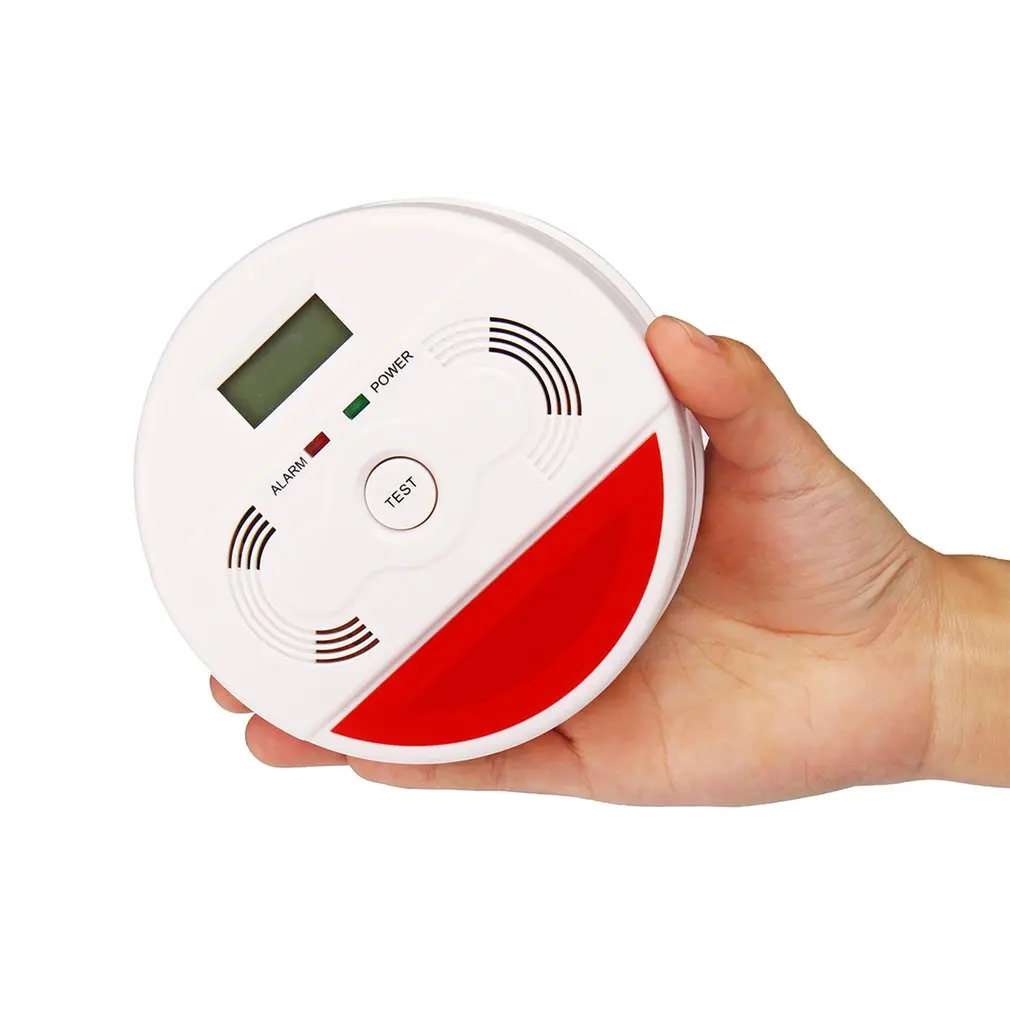 Smart Smoke Detector CO Sensor Alarm Fire Carbon Monoxide Smoke Detector Wifi Fire Protection Home Security Alarm CO Detector