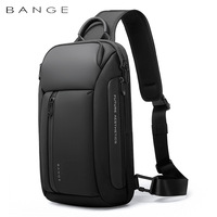 Bange new Oxford fashion waterproof chest bag crossbody bag men's models men's chest bag leisure shoulder satchel large capacity