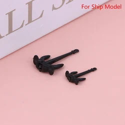 1PCS RC Boat Mini ABS Plastic Movable Hall Anchors Anchor Rod DIY for Simulation Nautical Ship Model Marine Parts