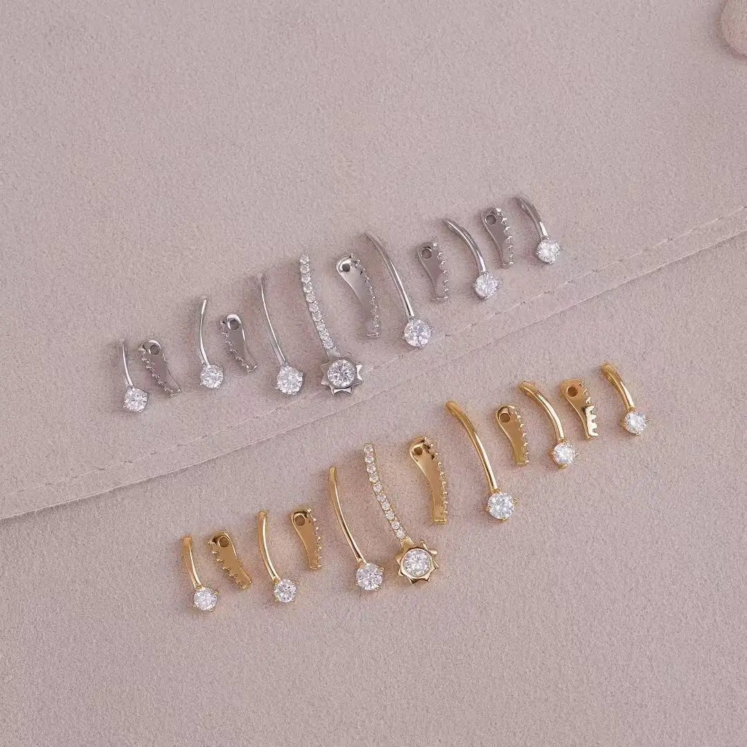 

Оптовая продажа, ожерелье из стерлингового серебра 925 пробы, кулон, застежки и крючки, аксессуары для ювелирных изделий, детали, настройки для жемчужных бусин 5-12 мм