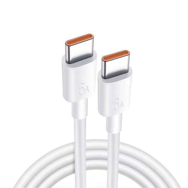 كابل 6A 66W Huawei USB C إلى النوع C لهاتف Huawei Pura 70 Pro P60 P50 Pro Mate 40 50 60 70 Pro + خط سلك بيانات Pd فائق السرعة #4