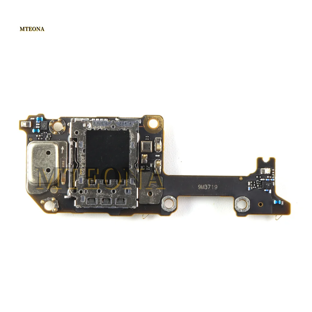 For Xiaomi 14 Pro SIM Card Reader Socket Tray Slot Microphone Signal Antenna Connect Module Board  23116PN5BC