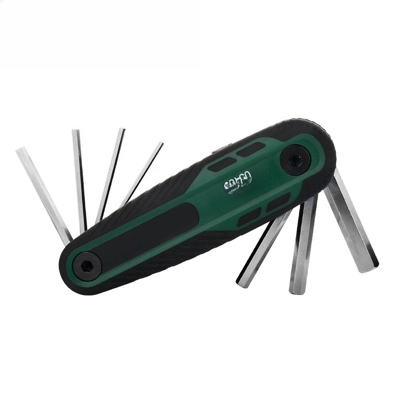 

Folding Hexagon Wrench Tool 3/4/5/6/8mm Screwdriver Set