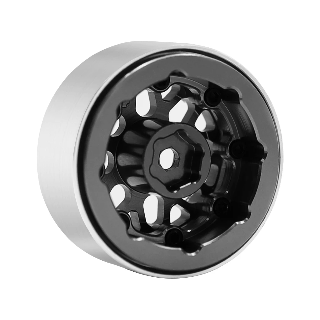 

4pcs Aluminum Alloy 1.0 Beadlocks Wheel Rim CNC Aluminum Wheels Hubs Beadlocks Wheel Rim