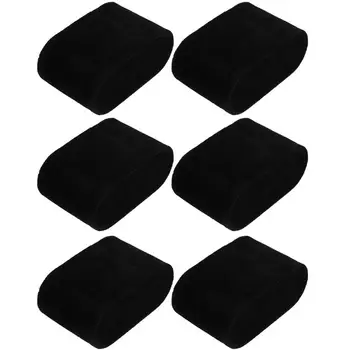 ジュエリーボックスオーガナイザー,ブレスレット枕,時計ディスプレイクッション,ブレスレットケース,7.1x4.5x3cm, 6個