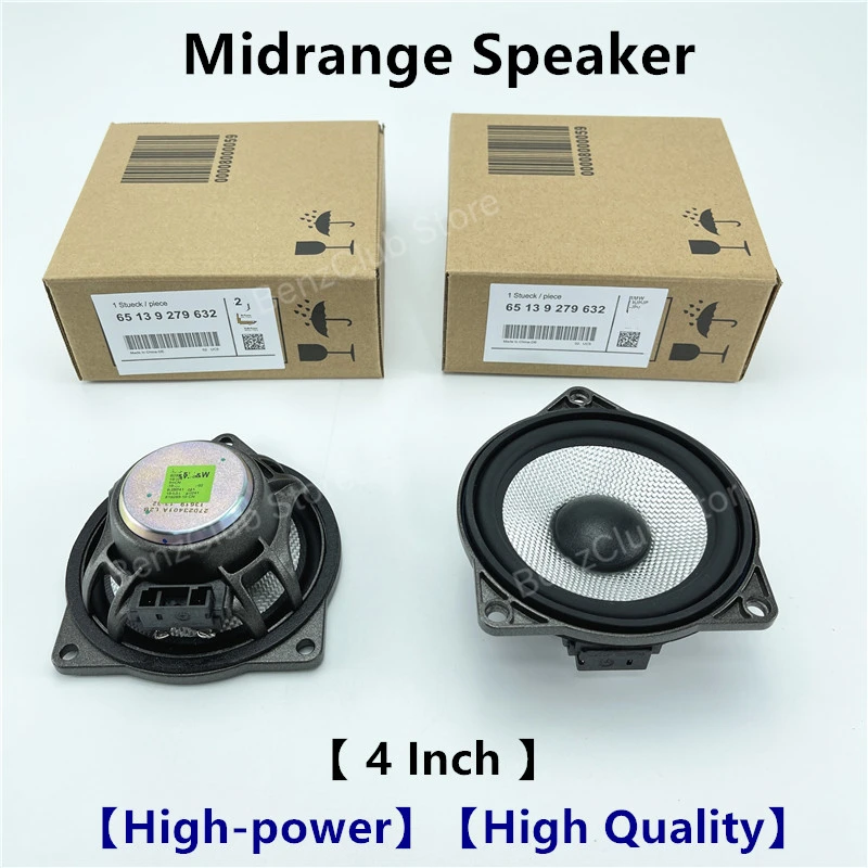 4 In Midrange Horn For BMW E60 E61 E63 E64 E65 E66 F07 F01 F02 F03 X3 E83 X5 E70 X6 E71 E72 3 5 7 Series Universal Music Speaker