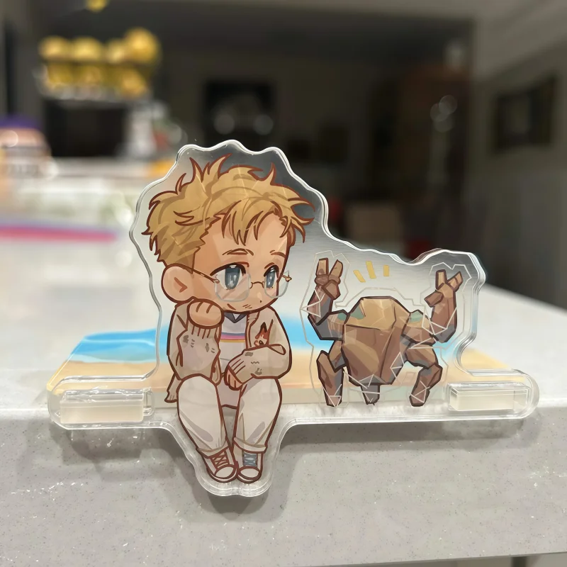 Project Hail Mary Acrylic Standee Ryland Grace & Rocky Cosplay Figurine Sci-Fi Novel Character Book Fans Collectible Gift