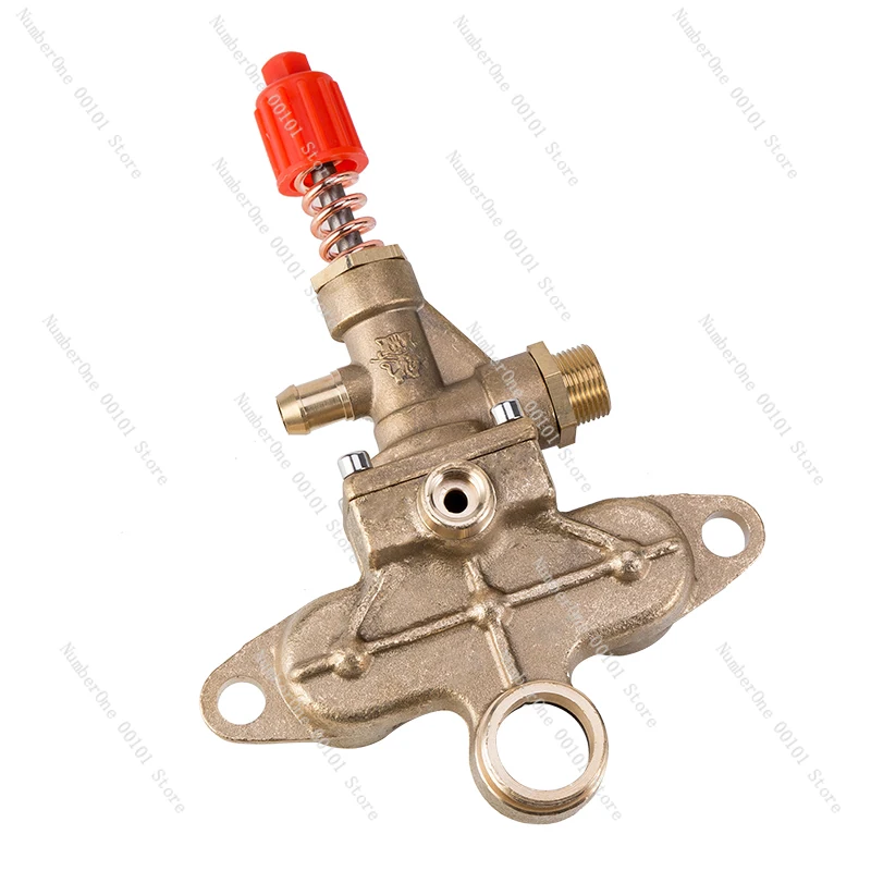 Thickened adjustable all-copper type 58 pressure valve pump head accessories all-copper gas chamber seat car washing machine