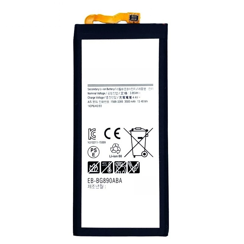 EB-BG890ABA 3.85V 3500mAH بطارية الهاتف المحمول لسامسونج غالاكسي S6 G890A G870A #4