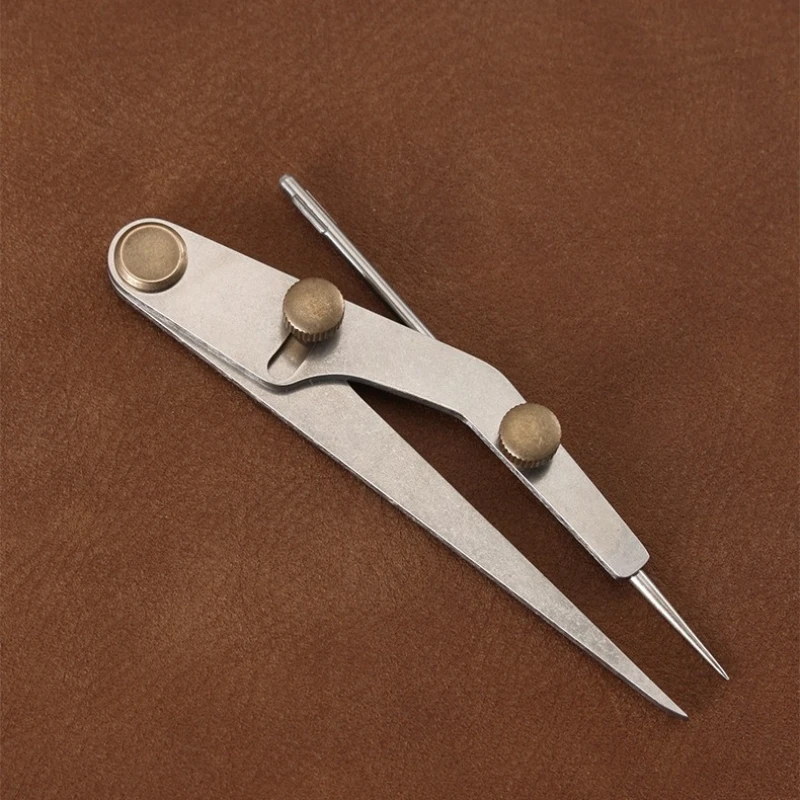 

4803 Mercury Pen Marking Gauge Leather Spacing Gauge Handmade Leather Stone Washing Process Precise Positioning 50g