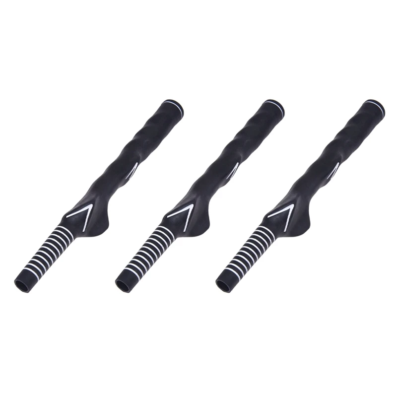 3X Golf Grip Trainer Ayuda de entrenamiento de golf Columpio de entrenamiento