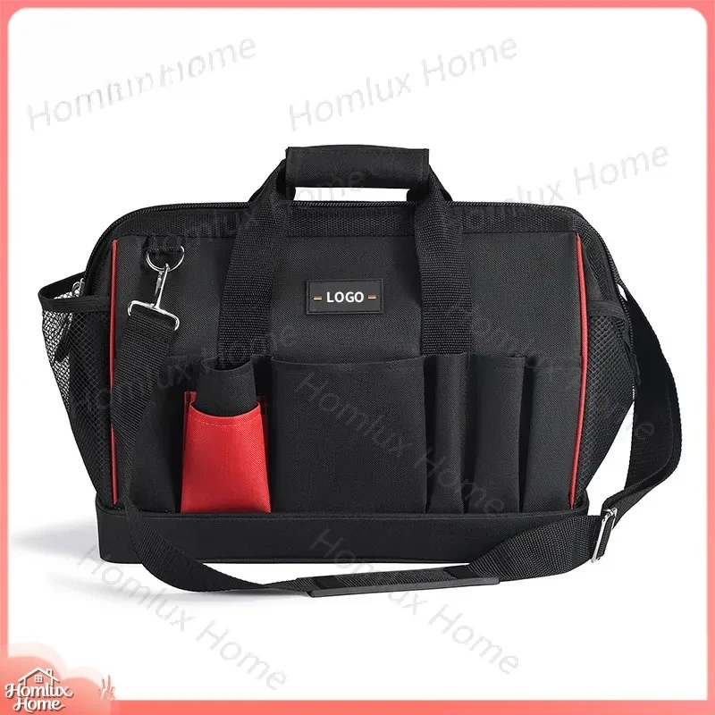 Custom Multifunctional Electrician Toolbox Portable Storage Toolkit for Woodworking Canvas Hardware Tools Large Capacity Tool