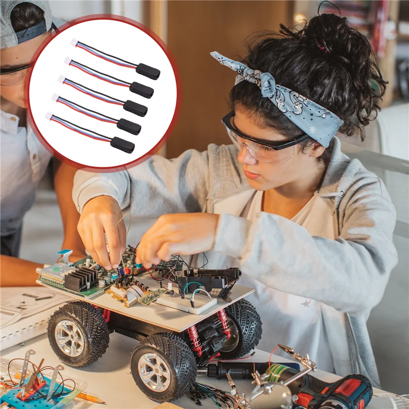 A13E-5Pcs Trx-4M Conversion Wire For Trx-4M Battery General Market Chargers And Other Models Battery