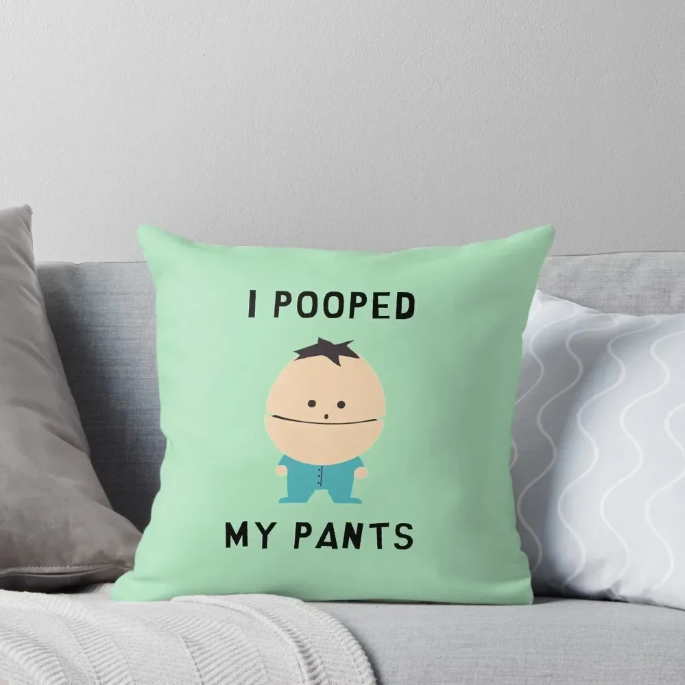 

I pooped my pants Throw Pillow Decorative Cushions Cusions Cover Cushions For Children Couch Pillows Pillow