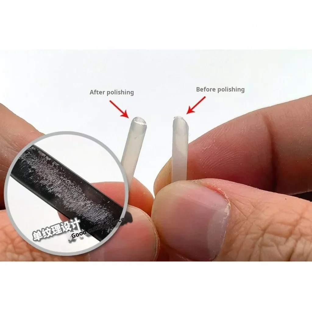 MS054 Model Mirror Polished Glass File Assembly Model Building Tools for Military Gundam Grinded Tool 13.5x90mm Hobby DIY Crafts