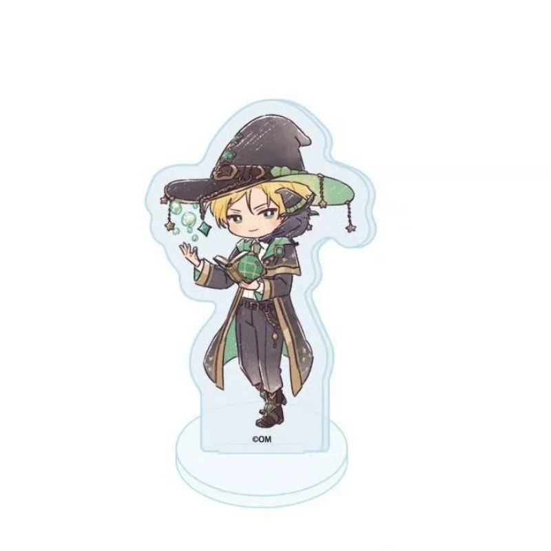 Fans Gifts  Anime Obey Me!10CM Acrylic Figure Stand Model Plate Keychain Satan,Lucifer,Mammon,Leviathan Fan Figurine Decoration