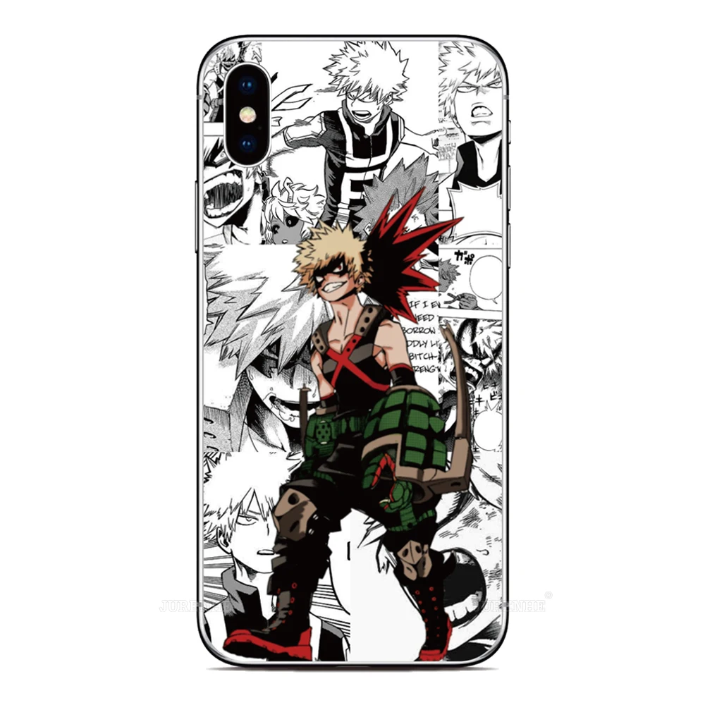 Bakugo Anime Phone Case For ZTE Blade A54 A34 A73 A53 A72 A71 A51 V50 V41 Smart V30 V40 Vita Axon 30 Ultra 50 Lite 40 Pro Cover