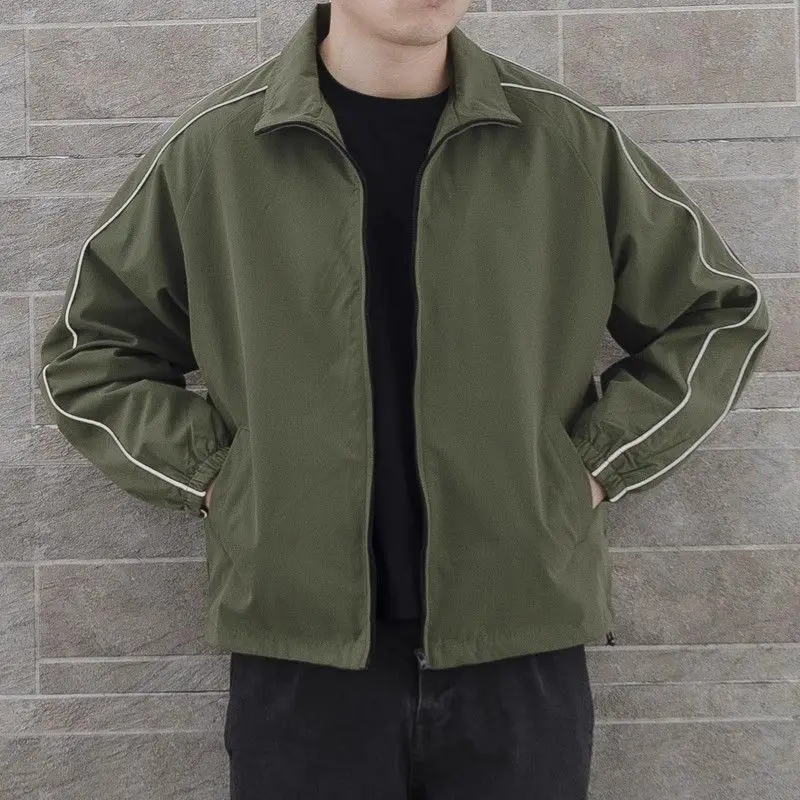 

New Men's Jacket Casual Sports Jacket Versatile Windbreaker