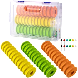 EVA Foam Spool Fishing Line Storage Holders Snell Rig Organizer Leader Carp Fishing Rig Line Keeper Long Wire Board Winding Line