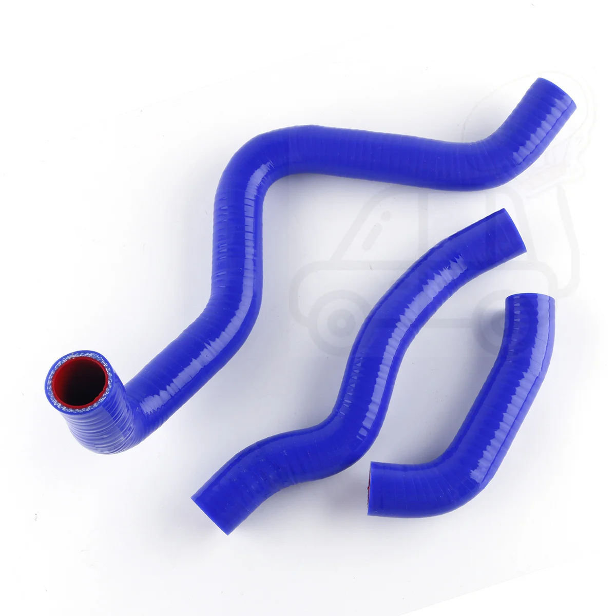 For KAWASAKI NINJA ZX6R 600R Silicone Radiator Coolant Hose 2007 2008 2009 2010 2011 3PCS Replacement Parts Upper and Lower