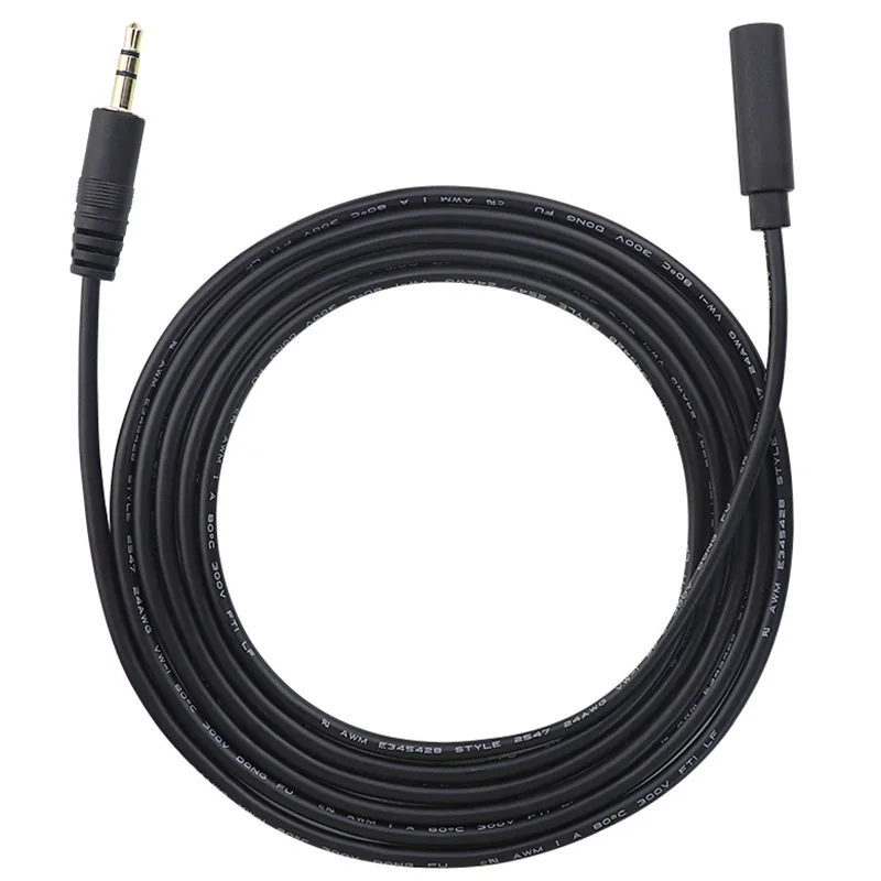 1/2/3/m Male To Female 3.5mm AUX Jack Audio Extension Cable Cord 3.5 Auxiliary Headphone Earphone Speaker Stereo 3 Pole/4 Pole