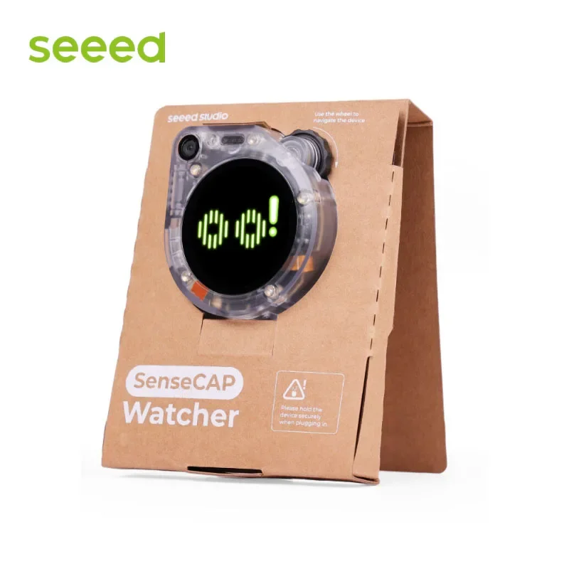 Seeed SenseCAP Watcher W1-A Clear Enclosure - The Physical AI Agent for Smarter Spaces