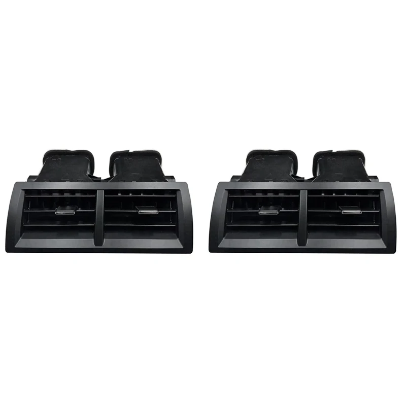 2X Car Dashboard Air Conditioning Outlet Assembly For Toyota Camry 2012-2017 Center Console A/C Air Vent Grille Trim