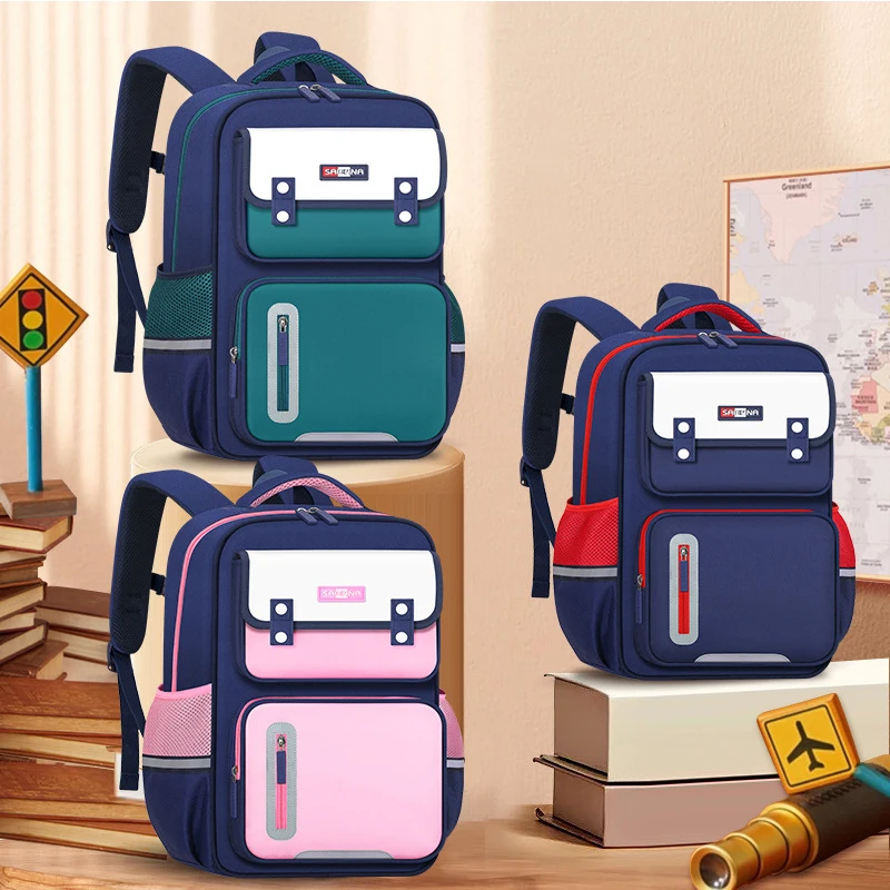 

2024 New Schoolbag Large Schoolbag Cute Student School Backpack Cartoon Bagpack Primary School Book Bags For Teenage Girls Kids